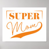 Super Moeder Poster (Voorkant)