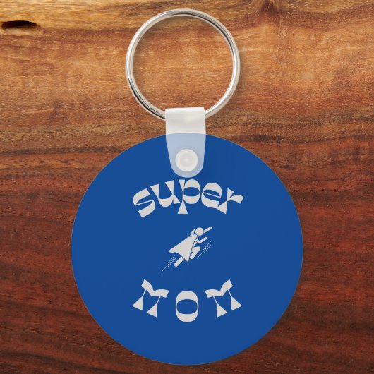 super moeder sleutelhanger (Voorkant)