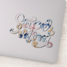 Super Moeder Sticker