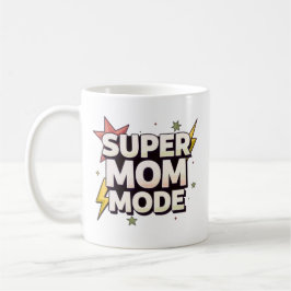 Super Moeder Stripstijl Mok | Keramische Koffiekop