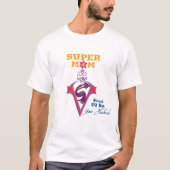 super moeder t-shirt (Voorkant)