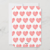 Super Moeder tekst in roze hart, Moederdag ontwerp Feestdagenkaart (Achterkant)