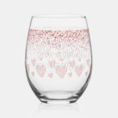 Super Moeder Wijnglas Zonder Voet (Achterkant)