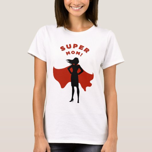 Super Mom Cool Mother's Gift - T-shirt (Voorkant)