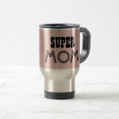SUPER MOM Custom Pink Cadeaupunt 01 Reisbeker (Voorkant rechts)