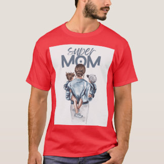 Super Mom de ultieme held T-shirt