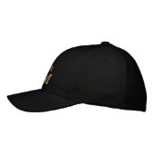 SUPER MOM embroidered baseball cap gold / black (Links)