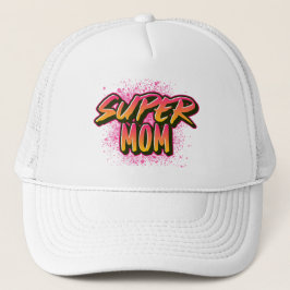 SUPER MOM GRAFFITI-GEÏNSPIREERD HONKBAL PET