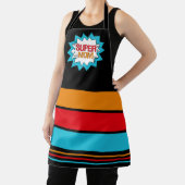 SUPER MOM Hero Theme Yellow Red Blue Black Schort (Insitu)