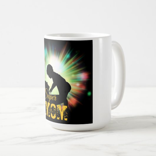 Super MOM- Koffiemok (Voorkant rechts)