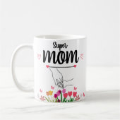 Super Mom Moederdag Mok cadeau (Links)