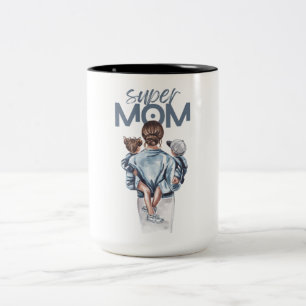 Super MOM Mok voor Oudergeschenken