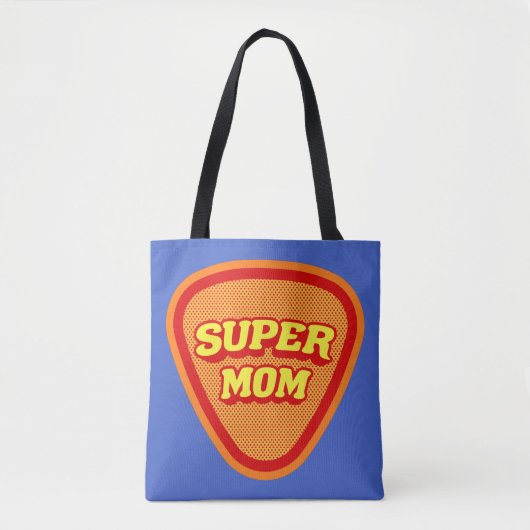 Super Mom Mother's Day Tote Bag (Voorkant)