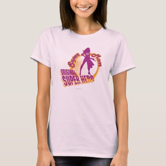 Super Mom Original Super Hero T-shirt (Voorkant)