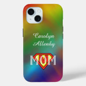 Super Mom - personalize with Name Case-Mate iPhone Case (Achterkant)