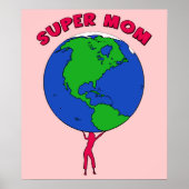 SUPER MOM POSTER (Voorkant)