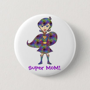 Super MoM! Ronde Button 5,7 Cm