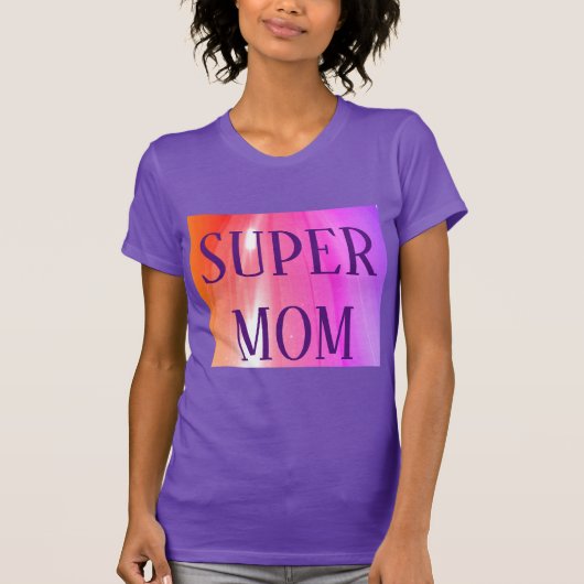 SUPER MOM T-SHIRT (Voorkant)
