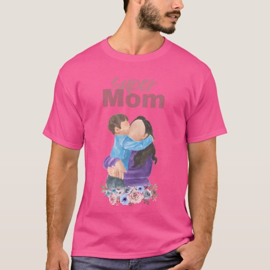 Super Mom T-Shirt (Voorkant)