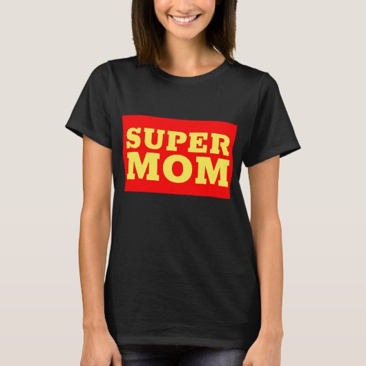 SUPER MOM T-SHIRTS (Voorkant)