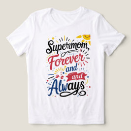 Super Mom – voor altijd en altijd Tri-Blend Shirt
