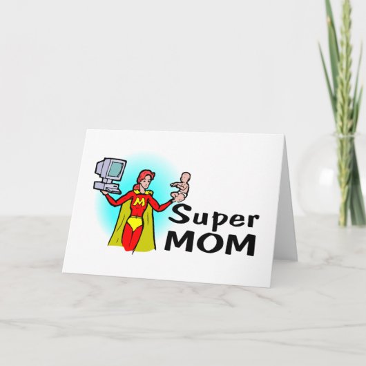 Super Mom (zakelijk) Kaart (Voorkant)