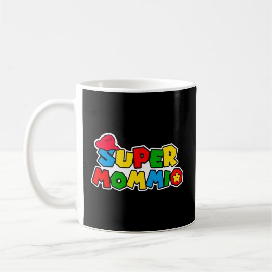 Super-Mommio 'Mama Moeder Videogame Koffiemok (Links)