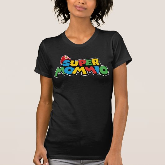 Super Mommio voor beste mama T-shirt (Voorkant)