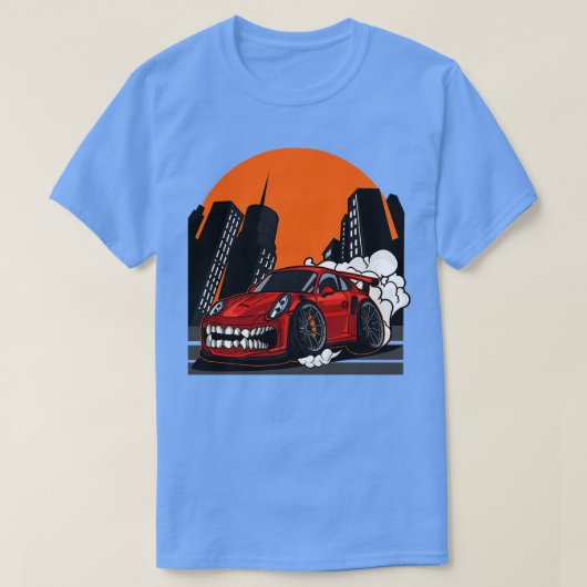 Super monster auto t-shirt (Design voorkant)