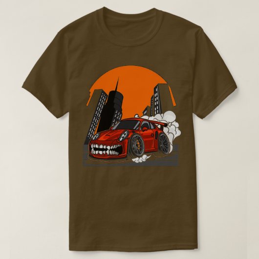 Super Monster Car 2 T-shirt (Design voorkant)