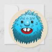 Super mooi en schattig wezen kaart (Achterkant)