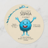 Super mooi en schattig wezen kaart (Voorkant / Achterkant)