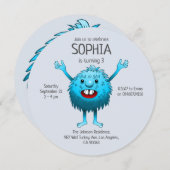 Super mooi en schattig wezen kaart (Voorkant / Achterkant)