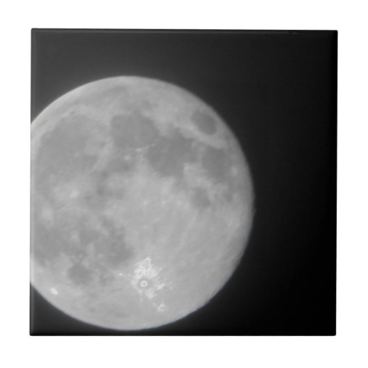 Super Moon 2013 Tegeltje (Voorkant)