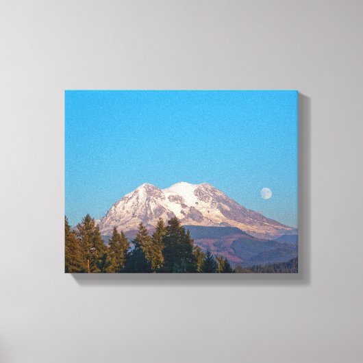 Super Moon 2014 Canvas Afdruk (Voorkant)