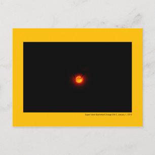 Super Moon Basketbal Sinaasappel 316-2 Briefkaart