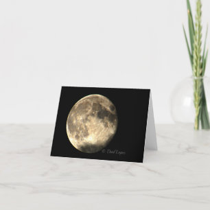 Super Moon blanco kaart