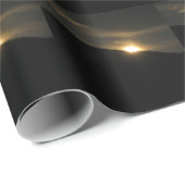 Super Moon boven Washington Mountain Cadeaupapier (Rol Hoek)