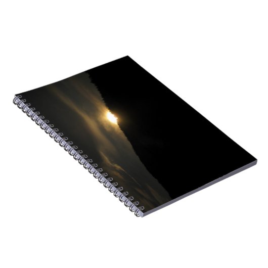 Super Moon boven Washington Mountain Notitieboek (Rechterzijde)