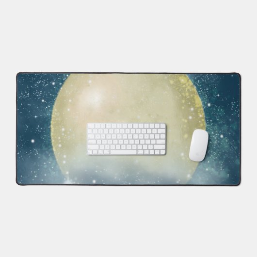 Super Moon - Desk Mat (Keyboard & Muis)