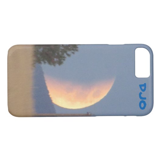 Super Moon Eclipes Case-Mate iPhone Case (Achterkant (Horizontaal))