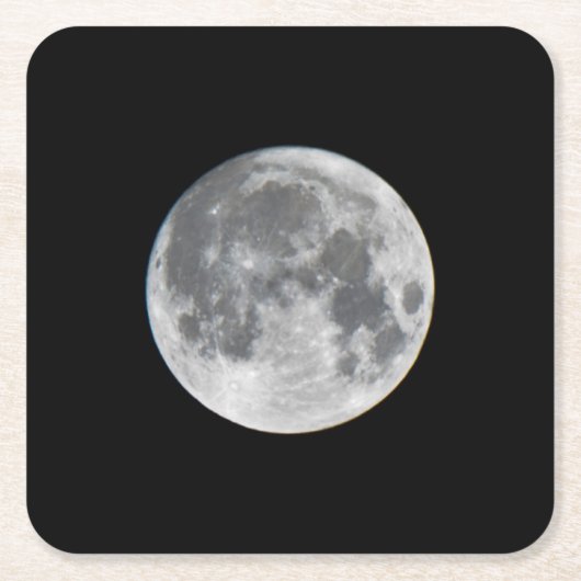 Super Moon | Mendota Heights Minnesota Kartonnen Onderzetters (Voorkant)