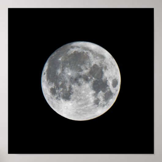 Super Moon | Mendota Heights Minnesota Poster (Voorkant)