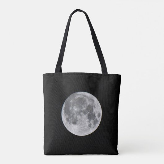 Super Moon | Mendota Heights Minnesota Tote Bag (Achterkant)