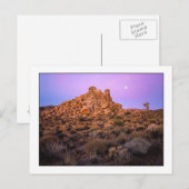 "Super-Moon Morning" Briefkaart (Voorkant / Achterkant)