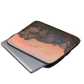 Super Moon Rises boven Cathedral Rocks Laptop Sleeve (Voorkant onderkant)