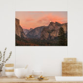 Super Moon Rises boven Cathedral Rocks Poster (Keuken)