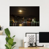 Super Moon Rising Poster (Thuiskantoor)