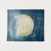 Super Moon - Tapestry Wandkleed (Voorkant (horizontaal))