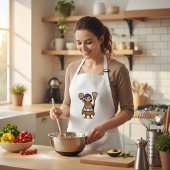 Super Mum Apron – Funny Kitchen Apron for Mom Standaard Schort